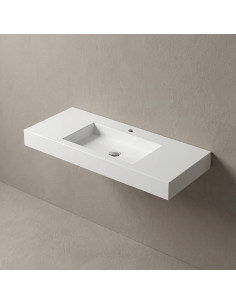 Izlietne F-1000 1000x450x40mm, balta
