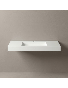 Izlietne F-1000 1000x450x80mm, balta 2