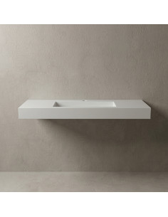 Izlietne F-1200 1200x450x40mm, balta 2