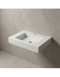 Izlietne F-600 600x450x40mm, balta