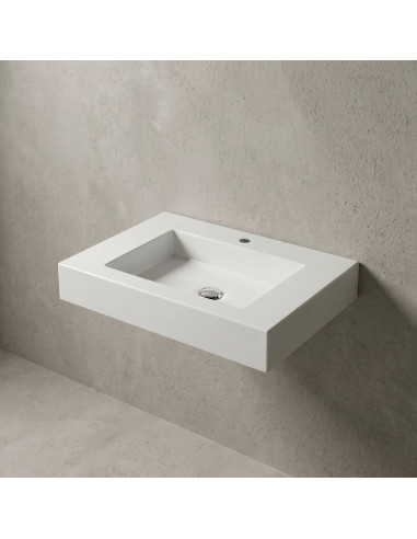 Izlietne F-600 600x450x80mm balta