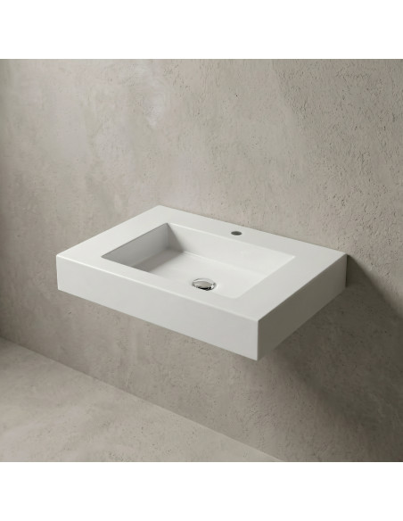 Izlietne F-600 600x450x80mm balta