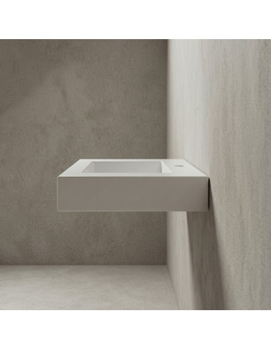 Izlietne F-600 600x450x80mm balta