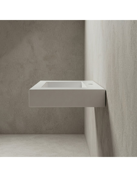 Izlietne F-600 600x450x80mm balta