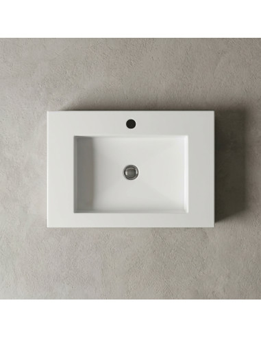 Izlietne F-600 600x450x80mm balta