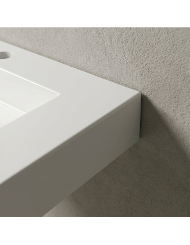 Izlietne F-600 600x450x80mm balta