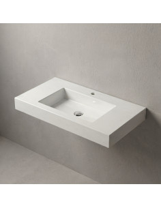 Izlietne F-800 800x450x80mm, balta