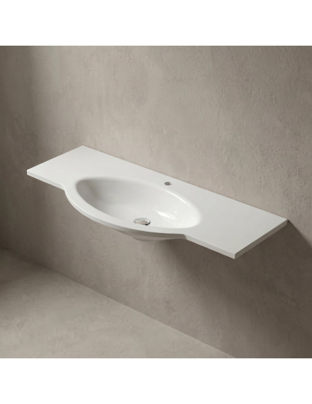 Izlietne L-1300 1285x522mm balta