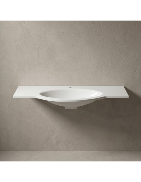 Izlietne L-1300 1285x522mm balta