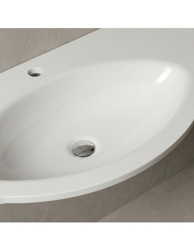 Izlietne L-1300 1285x522mm balta