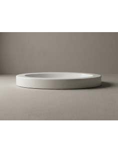 Izlietne OVAL 700x450mm balta 2