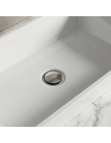 Izlietne Q2 680x340x125mm balta