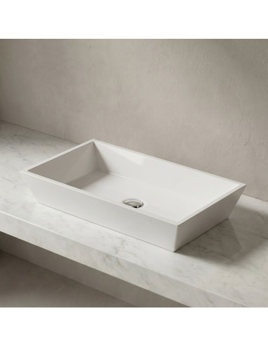 Izlietne Q3 660x330x100mm balta