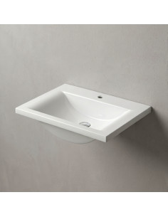 Izlietne Q-700 695x495mm balta