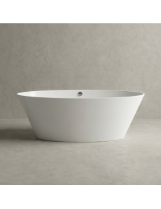 Vanna BEIRA 2 1855x783mm bez pārplūdes, balta