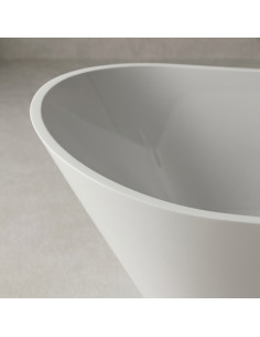 Vanna CALIPSO 1720x770mm ar pārplūdi, balta 2