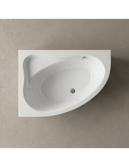 Vanna MIA 1400x900mm, labā, balta