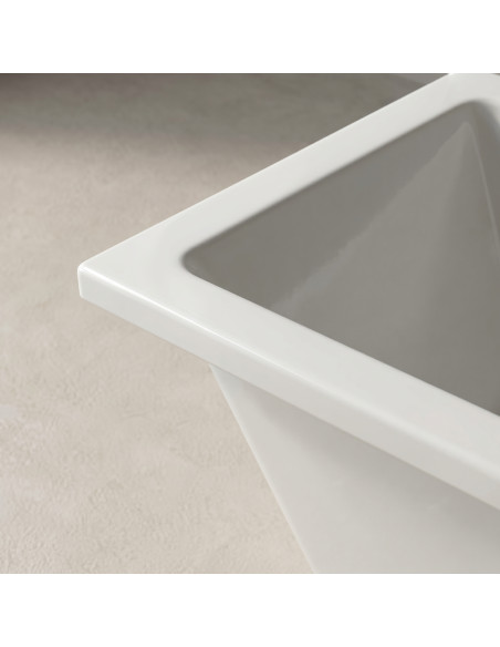 Vanna NORDICA 160 1600x750mm, balta