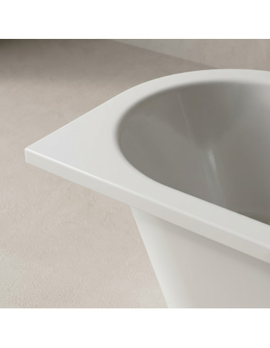 Vanna ONDA 1750x760mm, balta