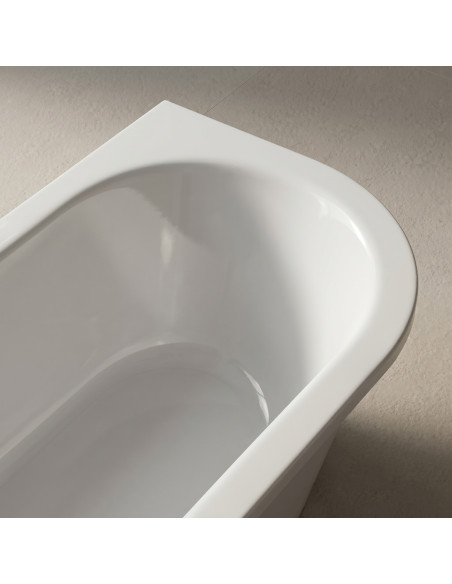 Vanna ONDA 1750x760mm, balta