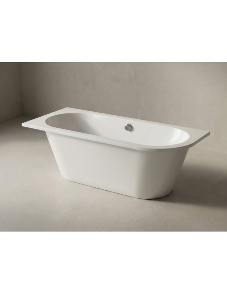 Vanna EVENTO 3L 1750x750mm, kreisā, balta matēta