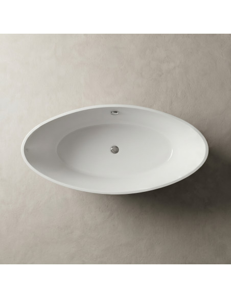 Vanna IRIS 1810x780mm bez pārplūdes, balta