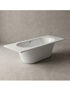 Vanna Projecta 1650-1900x800mm adjustable, balta