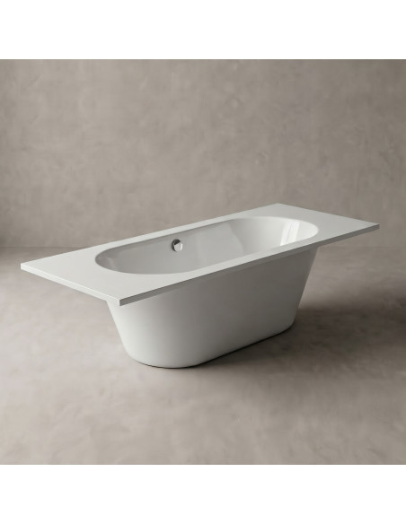 Vanna Projecta 1650-1900x800mm adjustable, balta