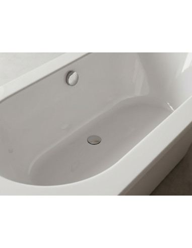 Vanna Projecta 1650-1900x800mm adjustable, balta matēta