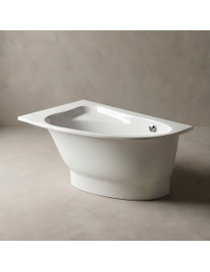 Vanna TREVI M 1450x950mm, labā, balta matēta