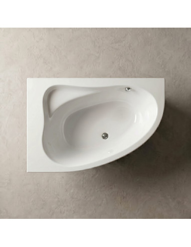 Vanna TREVI M 1450x950mm, labā, balta matēta