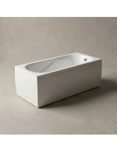 Vannas CLASSICA 180 U-veida panelis, balts