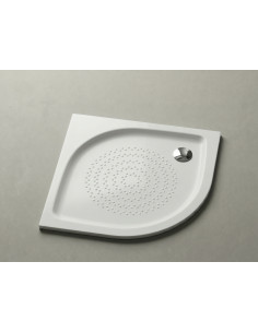 Dušas paliktnis RZ-90 R-550, 900x900mm, balts