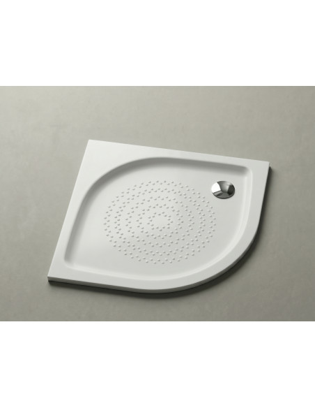 Dušas paliktnis RZ-90 R-550, 900x900mm, balts