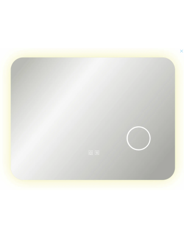 Spogulis ar LED apgaismojumu un apsildi, 60x80 cm, grima spogulis 50324021 - 4