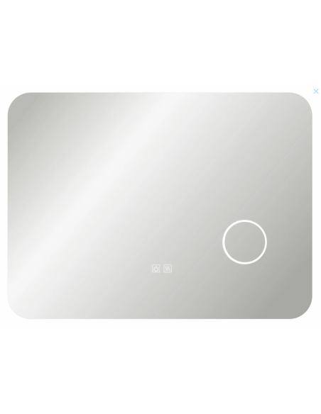 Spogulis ar LED apgaismojumu un apsildi, 60x80 cm, grima spogulis 50324021 - 6