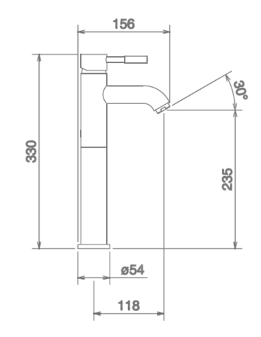 Izlietnes krāns NEWTECH 12501TC, NEWTECH - 2