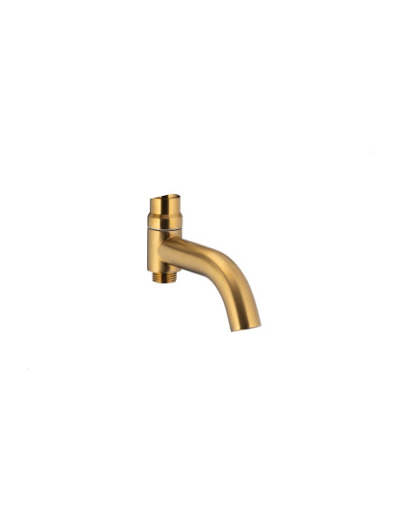 MOZA BRUSHED GOLD vannas snīpis, paredzēts kombinēšanai ar lietus dušu 835-670-31