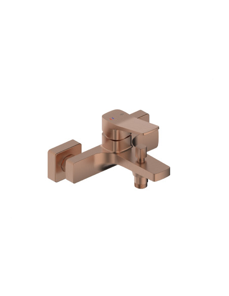 MALAGA BRUSHED ROSE GOLD sienas vannas maisītājs 4524-010-34