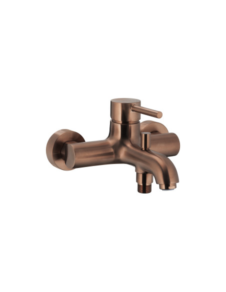 MOZA BRUSHED ROSE GOLD sienas vannas maisītājs 5034-010-34