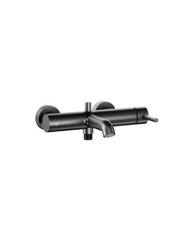 MOZA GUN METAL GREY sienas vannas maisītājs 5034-020-61