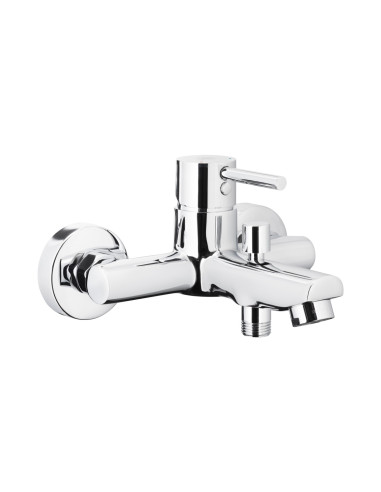 NEDA CHROME sienas vannas maisītājs 5824-010-00