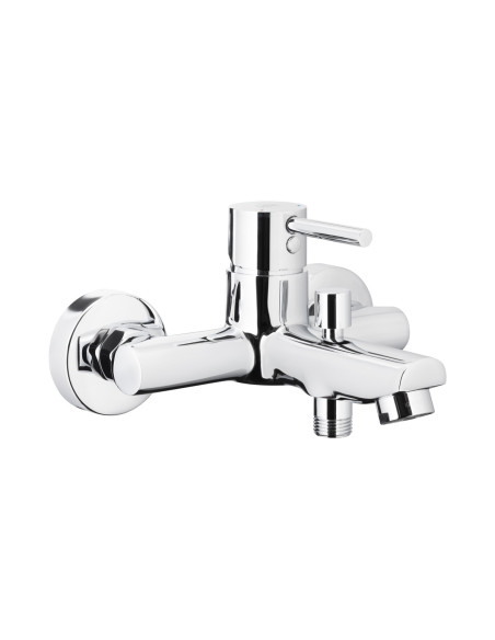 NEDA CHROME sienas vannas maisītājs 5824-010-00