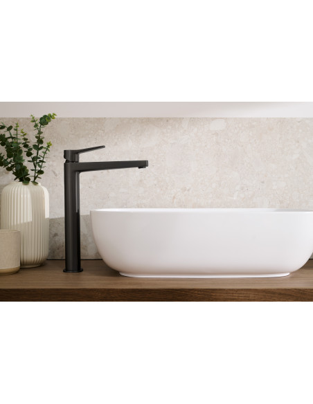 LOGON GUN METAL GREY stāvmaisītājs izlietnei 5132-815-61