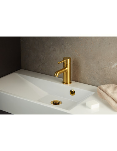MOZA BRUSHED GOLD stāvmaisītājs izlietnei 5032-815-31