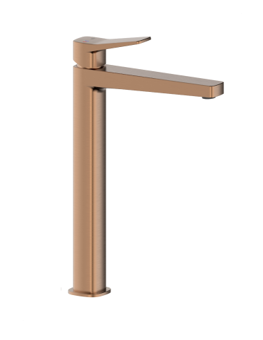 MALAGA BRUSHED ROSE GOLD stāvošais izlietnes maisītājs 4522-712-34