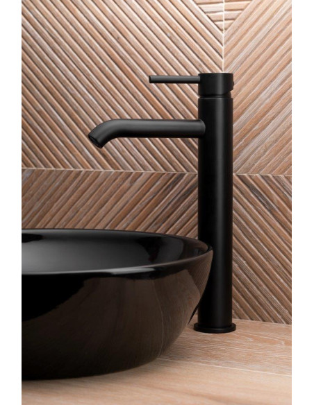 MOZA BLACK stāvošais izlietnes maisītājs 5032-612-81