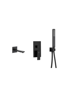 LOGON BLACK iebūvējamā vannas komplekts 5139-401-81