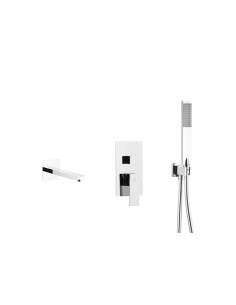 LOGON CHROME iebūvējamā vannas komplekts 5139-401-00