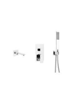 MOKAIT CHROME iebūvējamā vannas komplekts 5539-401-00